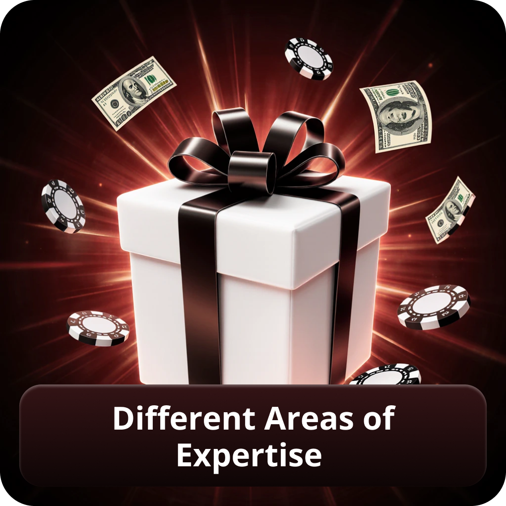 Different Areas of Expertise