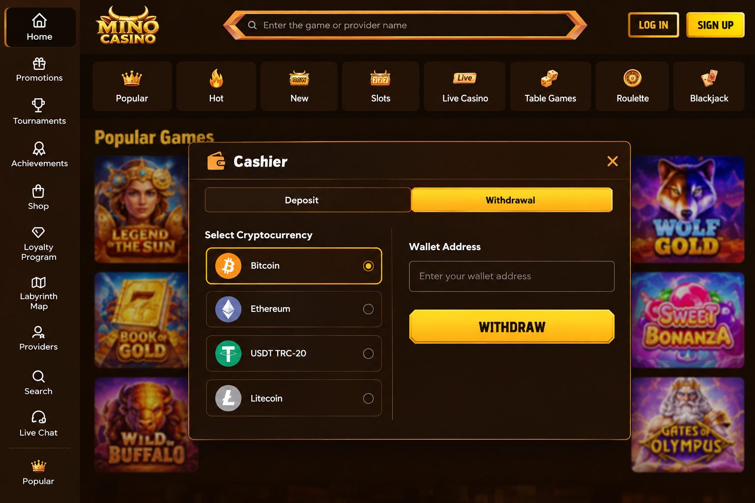 Crypto withdrawals at an instant withdrawal casino australia: BTC, LTC, USDT coin choice Crypto withdrawals at an instant withdrawal casino australia: BTC, LTC, USDT