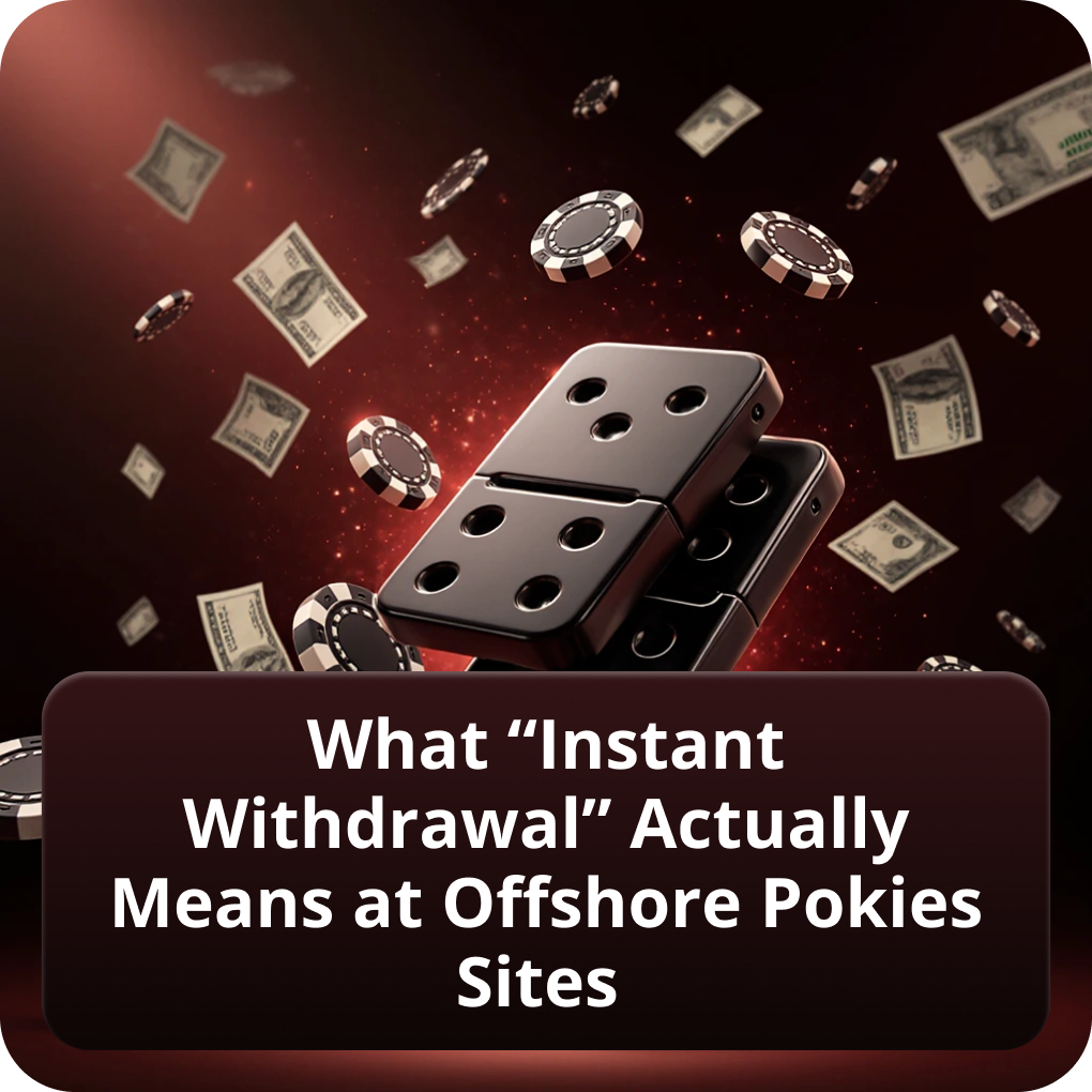 What “Instant Withdrawal” Actually Means at Offshore Pokies Sites in practice What “Instant Withdrawal” Actually Means at Offshore Pokies Sites