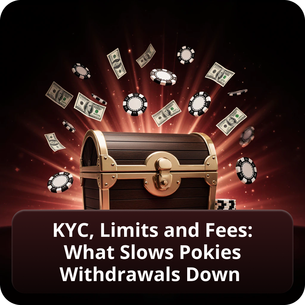 KYC, Limits and Fees: What Slows Pokies Withdrawals Down explained KYC, Limits and Fees: What Slows Pokies Withdrawals Down