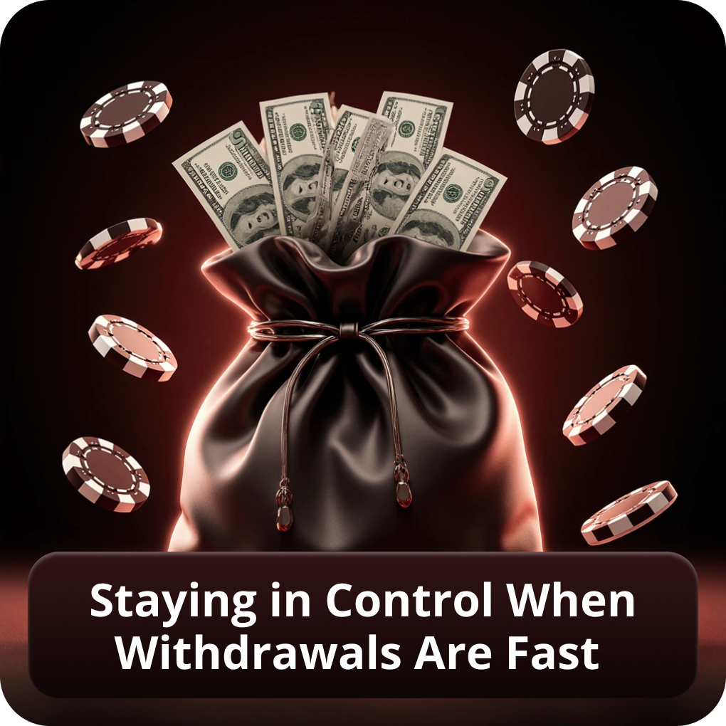 Staying in Control When Withdrawals Are Fast responsible gambling advice Staying in Control When Withdrawals Are Fast