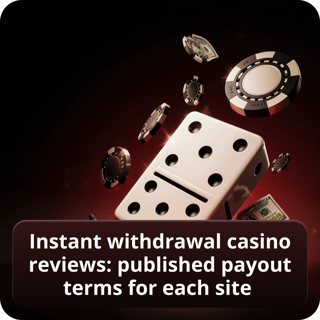 Instant Withdrawal Casino Reviews: How Each Site Paid Out casino by casino Instant Withdrawal Casino Reviews: How Each Site Paid Out