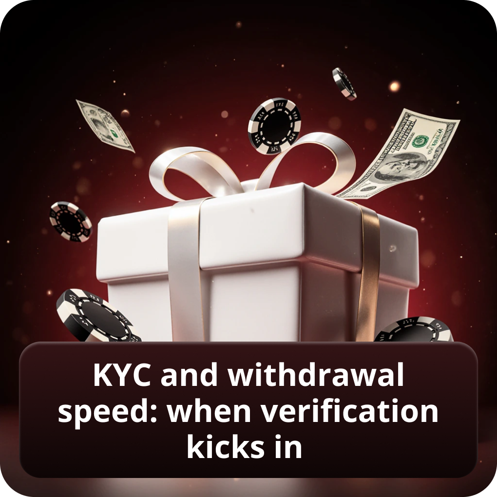 KYC and Withdrawal Speed: When Verification Kicks In by casino KYC and Withdrawal Speed: When Verification Kicks In